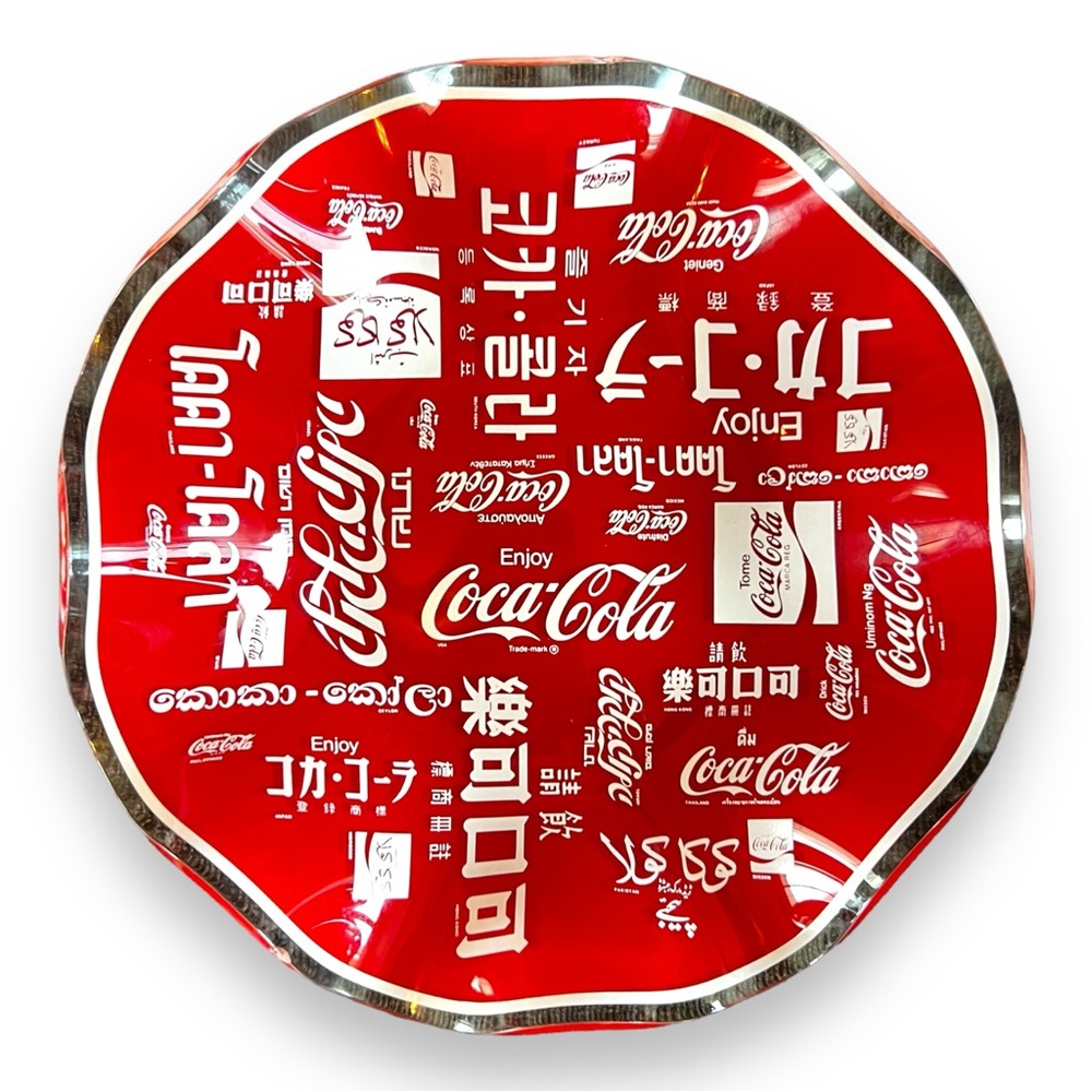 Vintage Coca Cola Coke Nation Ashtray Collectible